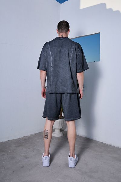 Ghetto off limits Αγγίξτε την ιδιότητά σας Μπλουζάκι Anthracite Color - Διπλής Όψης
