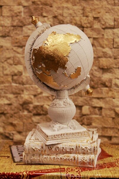 Ritzy Dekor Ev Dekorasyon Modern Dekoratif Lüx Dünya Kitap Büst Büyük Biblo B...