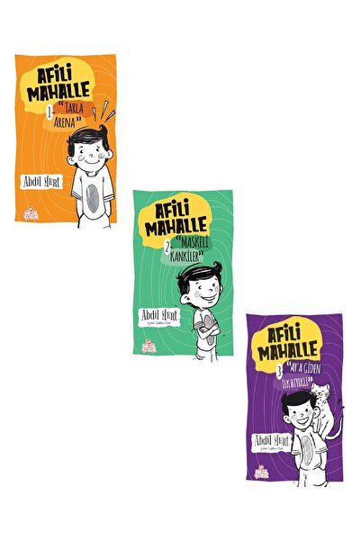 Nesil Yayınları Afili Mahalle Abdil Mert (3 Kitap)