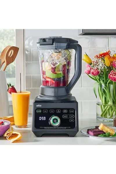 Braun TriForce Power Blend 9, 1600W, 45,000 rpms, TriAction, 18 Functions, Tritan jug - JB 9042