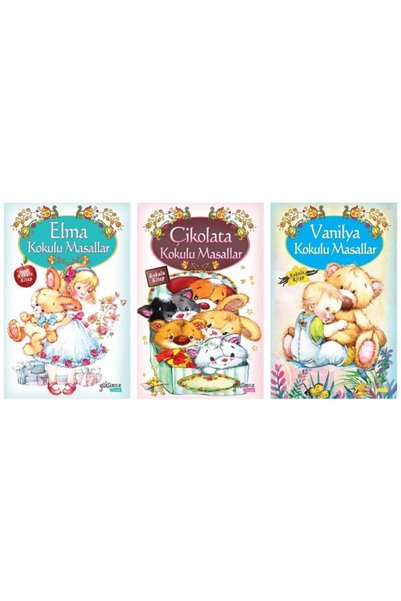 Yakamoz Yayınları Kokulu Masal Seti 3 Kitap