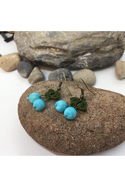 Porsuk Alternatif أقراط التطريز اليدوية