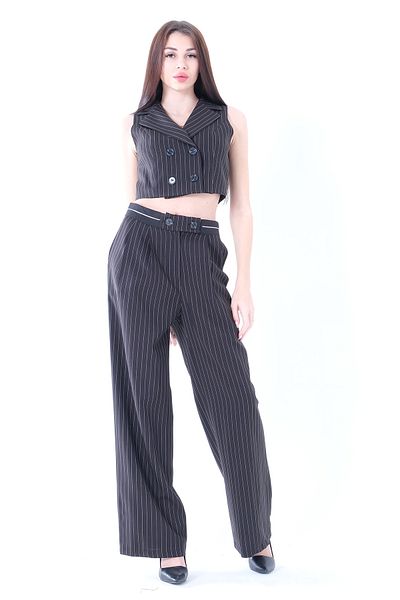Feminist Vest Suit Black0301099