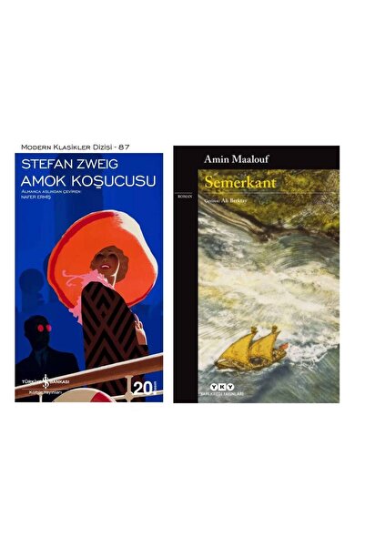 TÜRKİYE İŞ BANKASI KÜLTÜR YAYINLARI Amok Koşucusu Stefan Zweig - Semerkant Am...