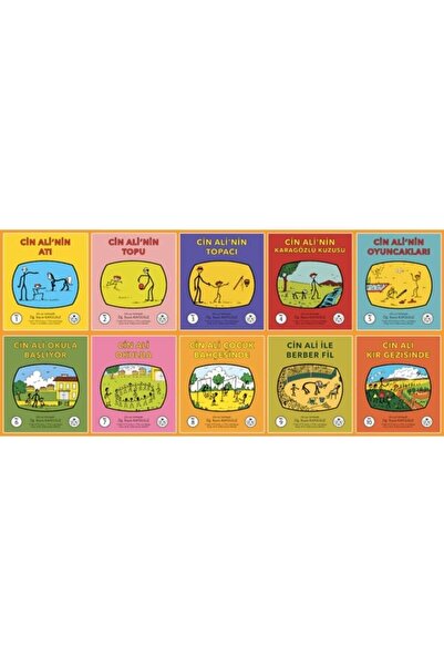 Cin Ali Yayınları Cinali Serisi Rasim Kaygusuz 10 Kitap