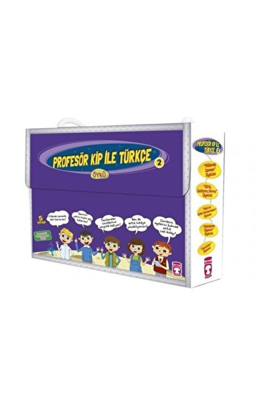 Timaş Çocuk Profesör Kip Ile Türkçe Dizisi - 2 (5 Kitap)