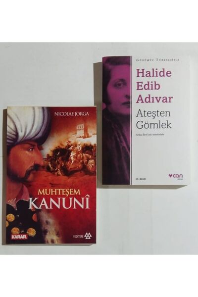 Karar Yayınları 2 Kitap Set.Muhteşem Kanuni-Ateşten Gömlek