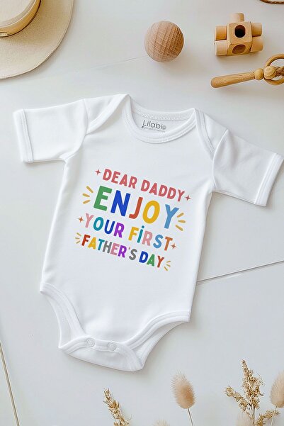 Lilabio Father's Day Baby Bodysuit - 100% Cotton