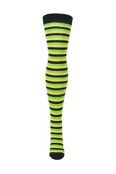 Design Socks Cotton Over-The-Knee Women's Socks - Thin Circles and Patterns