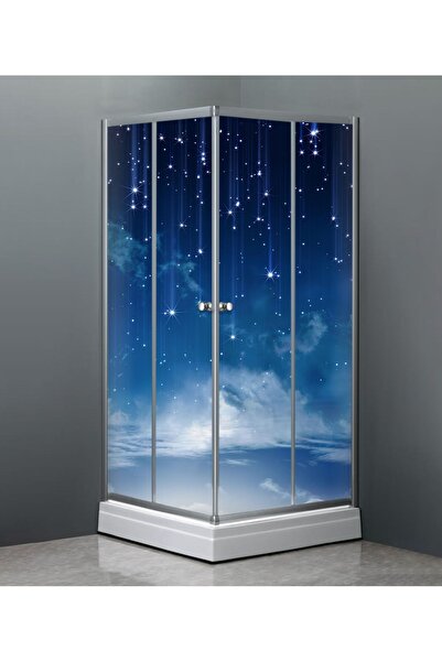 Özbey Reklam Banyo Duşakabin Kaplama Folyo Sticker Ord-194 ( Ölçüsü 160x170 4...