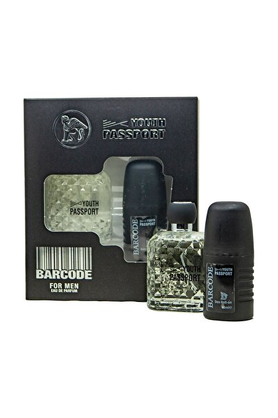 Youth Passport Barcode Edp 100 ml + Deodorant Roll-on 60 ml Erkek Parfüm Seti