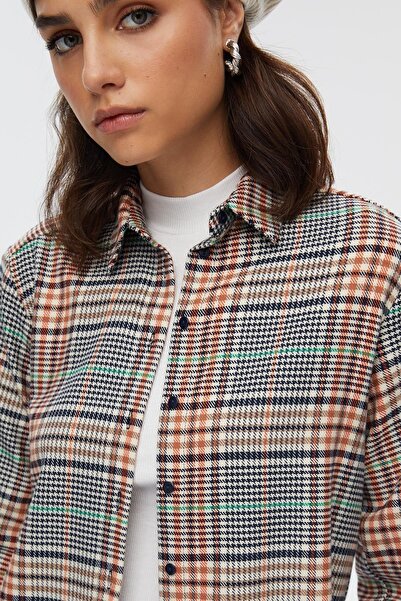 STELLA PULVIS Ekose Kadın Gömlek