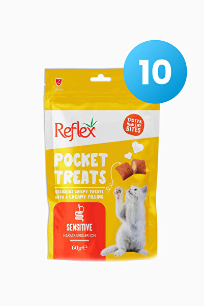 Reflex Pocket Treats Senstive Kedi Ödülü 60 gr -10