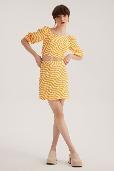 STELLA PULVIS Помаранчева міні-спідниця