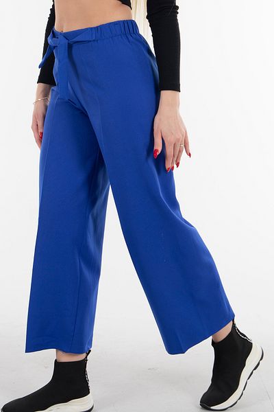 Feminist Wide Leg Elastic Trousers Saks3101102