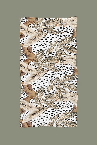 Pilloveland Animal Chiffon Pareo - Μακρύ και κοντό φόρεμα παραλίας, 100*150 cm