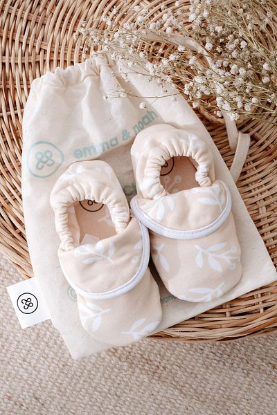 Lilabio Cotton Non-Slip Sole Baby Booties, Home Boots Slippers Nursery Shoes Slippers
