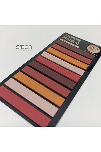 sibga tasarım Transparent Colored Postit Post-it Post ItBookmark Bookmark Postit Sticker Note Paper 200 Sheets