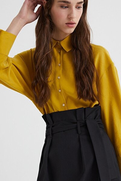 STELLA PULVIS Fustă plisată cu talie înaltă