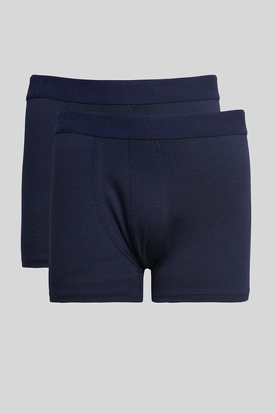 ALTINYILDIZ CLASSICS Ανδρικό Premium βαμβακερό Navy Blue 2 τεμαχίων εύκαμπτο πακέτο μπόξερ