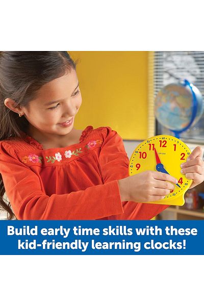 Learning Resources طقم ساعة LR-CLASSROOM