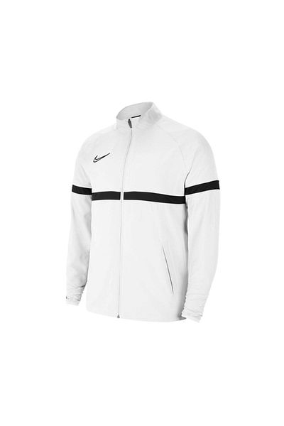 Nike M Nk Df Acd21 Trk Jkt K Men's White Football Jacket Cw6113-100