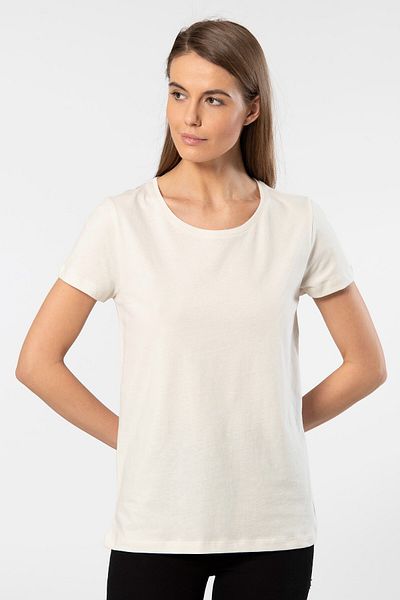Wtshirt Γυναικείο T-shirt 100% βαμβακερό με λαιμόκοψη - κοντό μανίκι