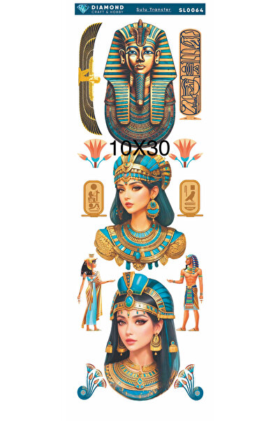 Buhobi SL0064 ورق نقل مائي ديماوند - 10x30 سم