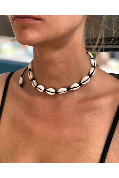 M Miel قلادة نسائية بنمط صدف