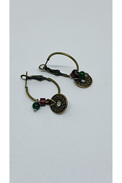 Porsuk Alternatif أقراط نسائية عرقية مصنوعة يدويا