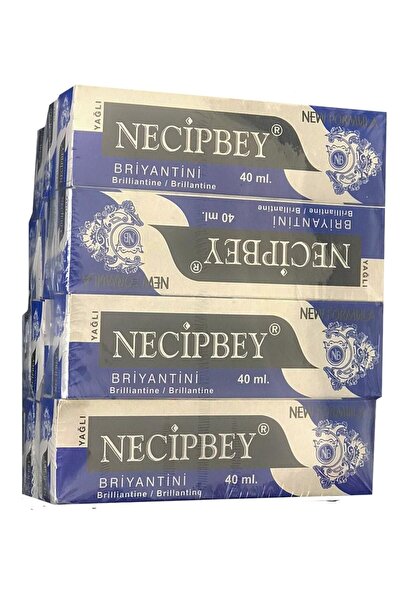 NECİPBEY Briyantin Yağlı Mavi 40 ml 12'li Paket