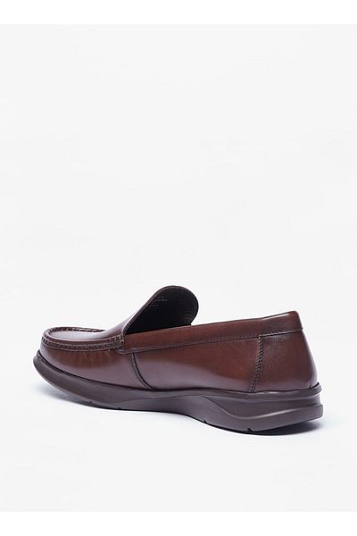 Duchini Men's Solid Slip-On Comfort Moccasins