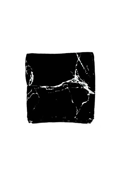 nazipek Mio Jazz Pattern - Eșarfă de scris din bumbac alb-negru de înaltă calitate 100x100cm Cazz