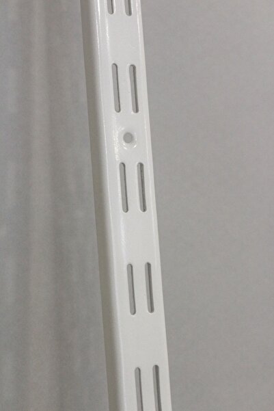 Acar Raf Suntalam Dikme Çift Sıra Delikli 200 cm Beyaz