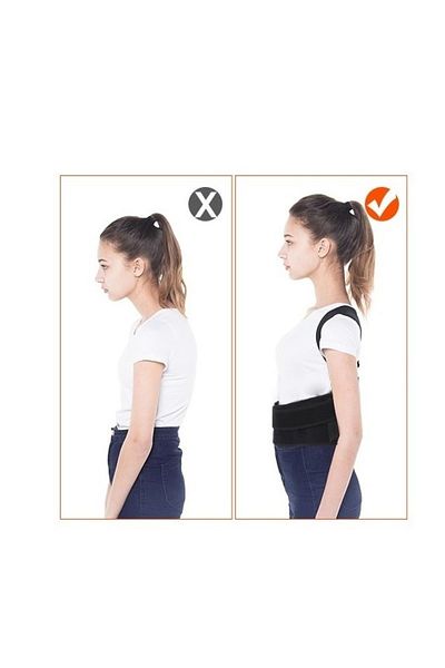 Ankaflex Unisex Chiphosis Scoliosis Protective Upright Posture Corset Underwire Magnetic Corset Posturex Upright Stand Corset