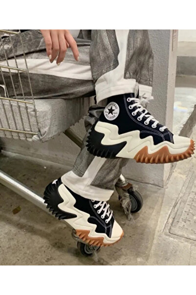 Converse Run Star Motion Canvas Platform Kadın Platform Günlük Ayakkabı