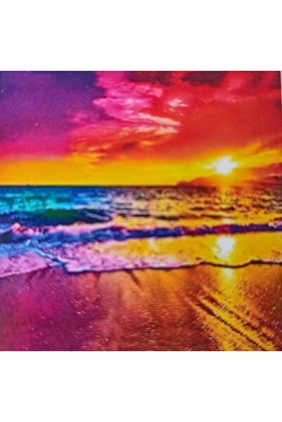 MENTAŞ Boncuklu Goblen 5d Taşlı Mozaik Elmas Goblen Diamond Picture Kıt 30x30 Tamamı Yuvarlak Boncuklu