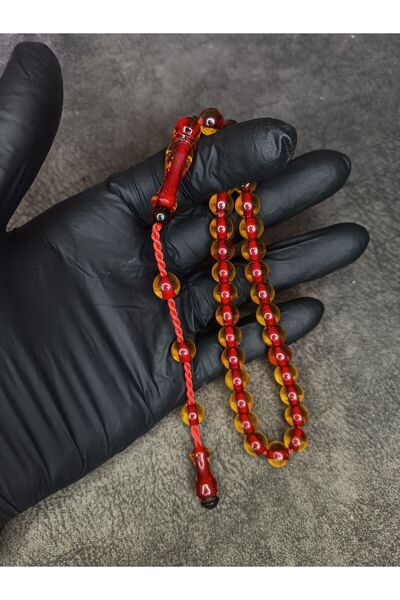 Mos Tespih Tijă și strângere mărgele de rugăciune de chihlimbar cu sistem de ...