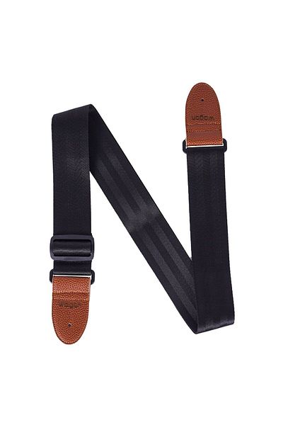 Wagon Straps Essentials Guitar Strap - 011 Black