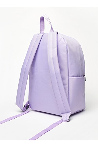 Kappa Logo Detail Backpack with Adjustable Shoulder Straps - W 15 x H 41.5 x D 28.5 cm