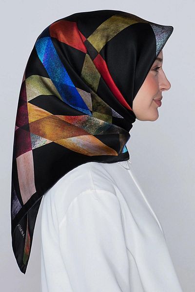 Armine Κασκόλ Silk Twill Nostalgia - 8105d-36