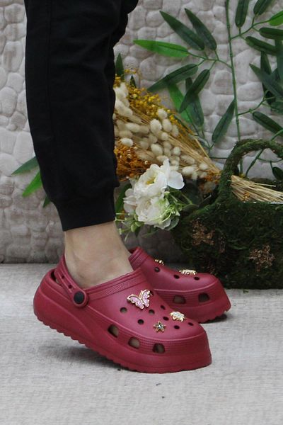 Mehmet Mete EZZ0129 - Light and Comfortable Flexible Women's Slippers, For Beach, Sea, Pool