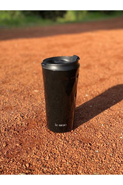 Le murano ترمس ستيل دايموند 350 مل أسود