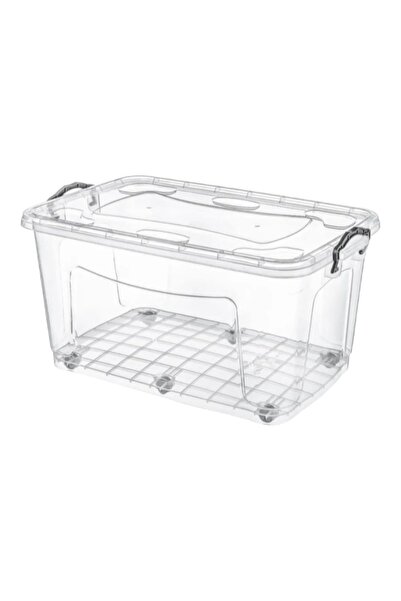 amaç yaşam ve ambalaj Tekerlekli saklama kabı 80 litre büyük saklama kutusu i...