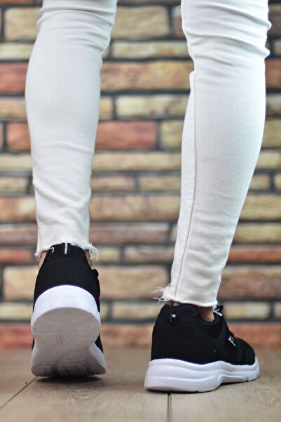 Rcn Unisex Sneaker 12020 Siyah Beyaz Beyaz