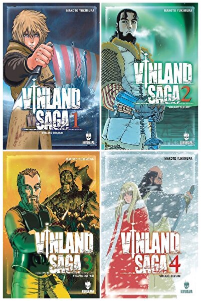 Kurukafa Yayınları Vinland Saga 1-2-3-4. Cilter Manga Seti