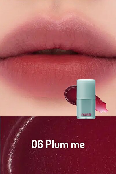 NUSE MAKEUP Nuse Mousse Liptual 06 Plum me