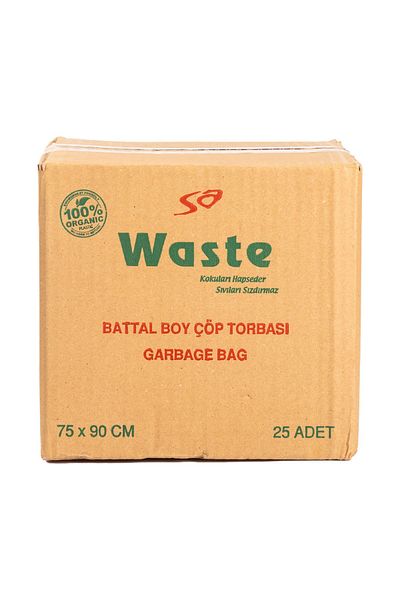 SA FRESH SA WASTE King Size Garbage Bag 75*90 CM 25-Piece BOX 250 PIECES
