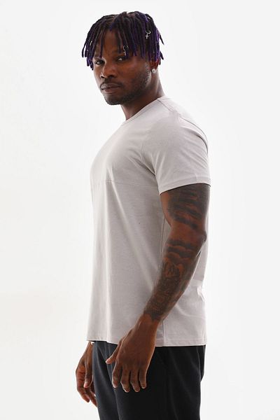 Mood Lab Men's 100% Cotton Crew Neck Regular Fit Slogan Printed T-Shirt