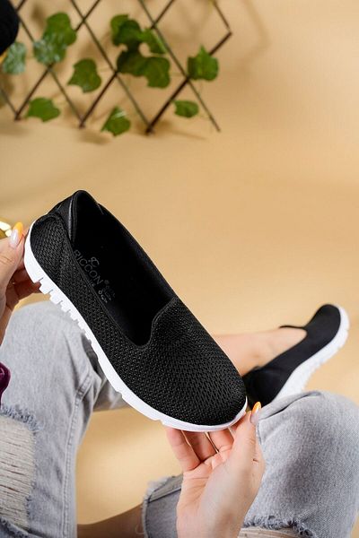 Riccon Pantofi de damă alb-negru - 0012901   Modelul